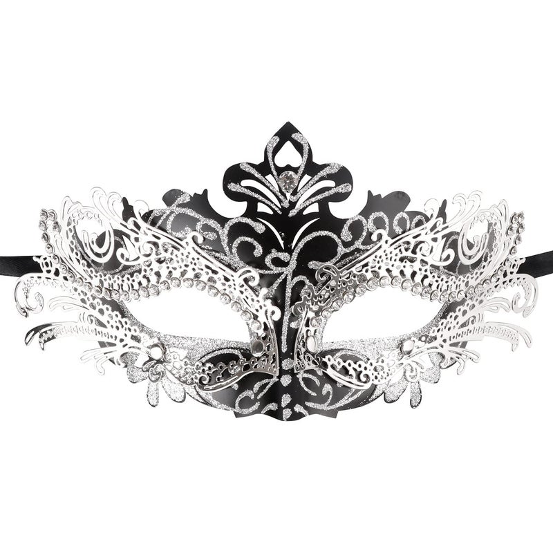 Coddsmz Couple Masquerade Mask Set Venetian Party Mardi Gras Halloween Costume Fancy Dress Mask for Women Men - Image 5